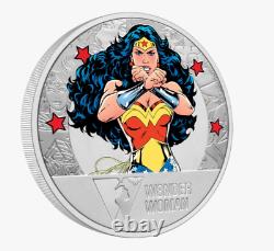 2021 WONDER WOMAN 80th Anniversary 1oz Silver Coin