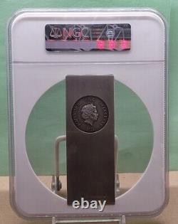 2022 NIUE $20 STAR WARS 10oz HAN SOLO FROZEN IN CARBONITE NGC MS70 ANT Coin