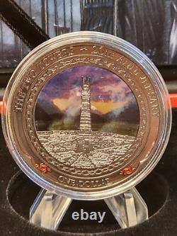 2022 New Zealand Lord of the Rings Two Towers 2 x 1 oz Silver Proof Coin Set