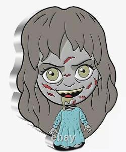 2022 Niue 1 oz Silver Chibi Coin Horror Collection Exorcist New Zealand Mint
