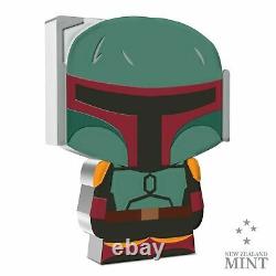 2022 Star Wars CHIBI COIN The Book of Boba Fett 1 OZ. SILVER COIN