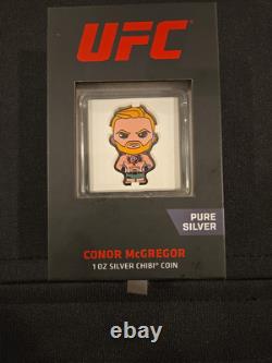 2023 Niue Conor McGregor UFC 1 oz Silver 999 Chibi Coin New Zealand Mint
