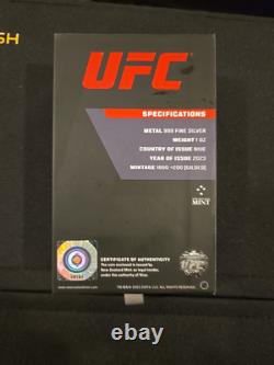 2023 Niue Conor McGregor UFC 1 oz Silver 999 Chibi Coin New Zealand Mint