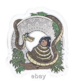 2024 Agoro by New Zealand Mint Disney Jungle Book Kaa 1 oz Colorized Silver Coin