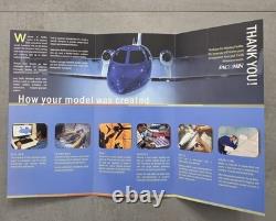 28 Air New Zealand 1100 White Livery Boeing 777-300er Ge Pacmin Desktop Model