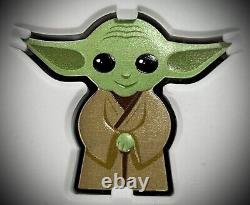 2K MINTED? 2022 1oz Silver Chibi Coin Collection Star Wars Master Yoda