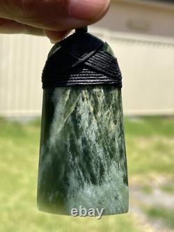 2 1/2 New Zealand MARSDEN Flower Jade SMALL Nephrite Pounamu Maori ADZE TOKI