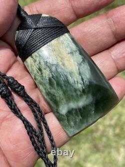 2 1/2 New Zealand MARSDEN Flower Jade SMALL Nephrite Pounamu Maori ADZE TOKI