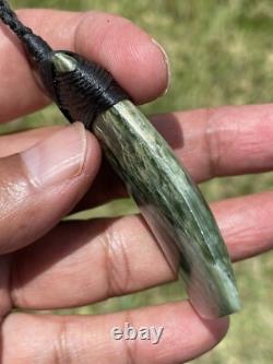 2 1/2 New Zealand MARSDEN Flower Jade SMALL Nephrite Pounamu Maori ADZE TOKI