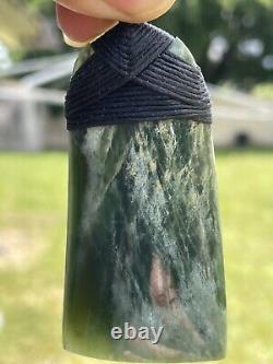 2 1/2 New Zealand MARSDEN Flower Jade SMALL Nephrite Pounamu Maori ADZE TOKI