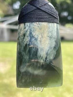 2 1/2 New Zealand MARSDEN Flower Jade SMALL Nephrite Pounamu Maori ADZE TOKI
