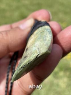2 1/8 New Zealand MARSDEN Flower Jade SMALL Nephrite Pounamu Maori ADZE TOKI