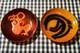 2 CERAWARE vtg arts & crafts copper enamel dish new zealand maori cave tiki rock