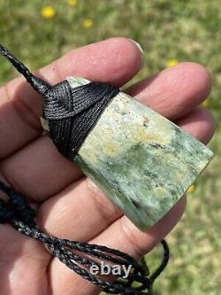 2 New Zealand MARSDEN Flower Jade SMALL Nephrite Pounamu Maori BROAD ADZE TOKI