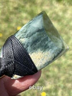 2 New Zealand MARSDEN Flower Jade SMALL Nephrite Pounamu Maori BROAD ADZE TOKI