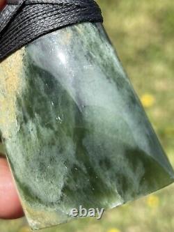 2 New Zealand MARSDEN Flower Jade SMALL Nephrite Pounamu Maori BROAD ADZE TOKI