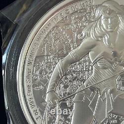 3oz Silver DC Comics Wonder Woman Coin New Zealand Mint Rare Collectible