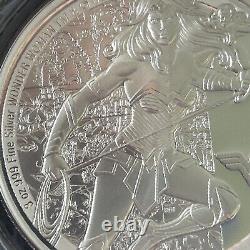 3oz Silver DC Comics Wonder Woman Coin New Zealand Mint Rare Collectible