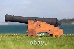 4 foot Pirate Cannon Barrel. Ship, Garden, Castle or Fort