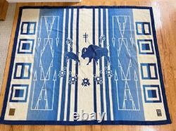 8th Generation Tanka Fund New Zealand Native Design Wool Blanket