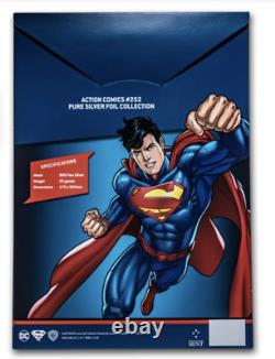 ACTION COMICS #252 FIRST RELEASE 9.9 MINT 35g SILVER FOIL 2019 DC SUPERMAN