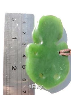 ANDREW MCGREGOR's New Zealand Maori Pounamu Nephrite Jade GREENSTONE Hei Tiki