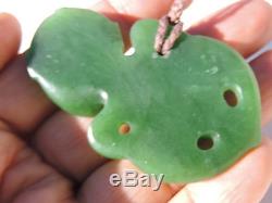 ANDREW MCGREGOR's New Zealand Maori Pounamu Nephrite Jade GREENSTONE Hei Tiki