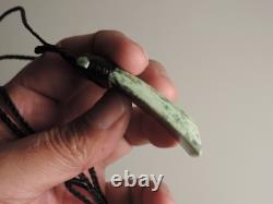 ARAHURA Jade LIGHT GREEN TOKI Maori Pounamu Greenstone New Zealand Nephrite ADZE