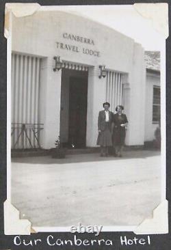 AUSTRALIA-NEW ZEALAND-OCEANIA-TASMANIA Album with 199 Original Photos. 1950-1