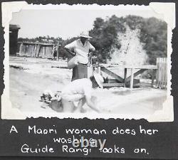 AUSTRALIA-NEW ZEALAND-OCEANIA-TASMANIA Album with 199 Original Photos. 1950-1