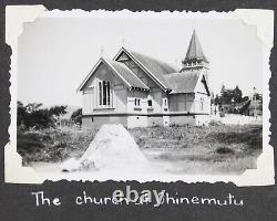 AUSTRALIA-NEW ZEALAND-OCEANIA-TASMANIA Album with 199 Original Photos. 1950-1
