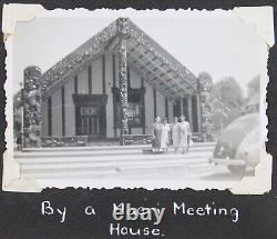 AUSTRALIA-NEW ZEALAND-OCEANIA-TASMANIA Album with 199 Original Photos. 1950-1