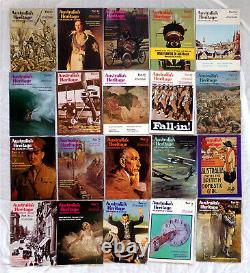 AUSTRALIA'S HERITAGE #1-80 Collection 1970-72 With All Inserts, Australian History