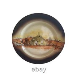 A. J WILKINSON Staffordshire Maori Homeland Series New Zealand Plate J. A. Crisp