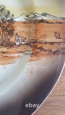 A. J WILKINSON Staffordshire Maori Homeland Series New Zealand Plate J. A. Crisp
