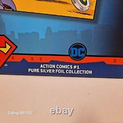 Action Comics #1 2020 New Zealand Mint 35g. 999 Fine Silver Comic VHTF withCase