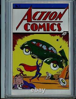 Action Comics #1 CGC 10.0 35 Grams Silver Foil 2018 DC Superman First Release