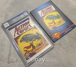 Action Comics #1 CGC 10.0 35 Grams Silver Foil 2018 DC Superman First Releases