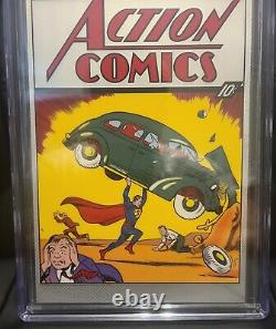 Action Comics #1 CGC 10.0 35 Grams Silver Foil 2018 DC Superman First Releases