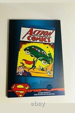 Action Comics #1 CGC 9.9 MT 35 Grams Silver Foil DC Superman First 1st Release
