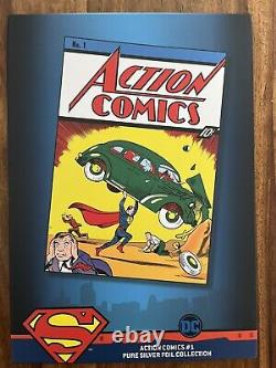 Action Comics #1 Silver Foil Silver Collectible By New Zealand Mint