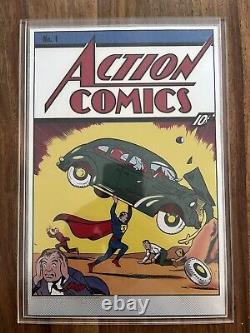 Action Comics #1 Silver Foil Silver Collectible By New Zealand Mint