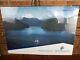 Air New Zealand Airline Advertising Poster Board Acheron Passage, Fiordland