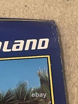 Air New Zealand Airline Promo Posters Tahiti Fiji Cook Island 1980s 36x26
