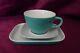 Air New Zealand Airlines Ceramic Dinnerware Cup, Saucer & Tray 3 Piece Set RARE