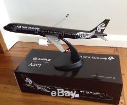 Air New Zealand Black Airbus A321 NEO Pacmin Model