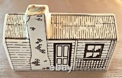 Air New Zealand Empty Mini Liqueur Bottle 1985 Puriri Cottage Porcelain Cork 3.5