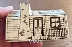 Air New Zealand Empty Mini Liqueur Bottle 1985 Puriri Cottage Porcelain Cork 3.5