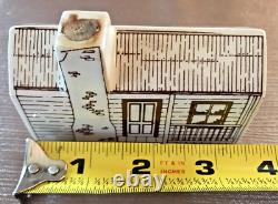 Air New Zealand Empty Mini Liqueur Bottle 1985 Puriri Cottage Porcelain Cork 3.5
