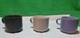 Air New Zealand Set Of 3 Coffe Cups 3 Diferent Colors